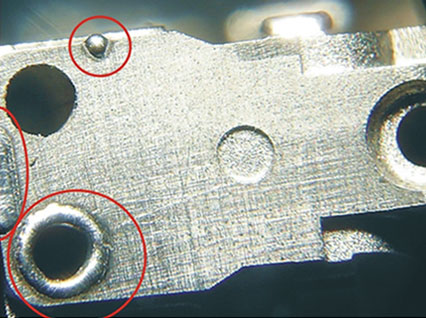 <a href='http://www.shyunfei.cn/product/3.htm' class='text_a'>模具激光焊機</a>修復模具效果